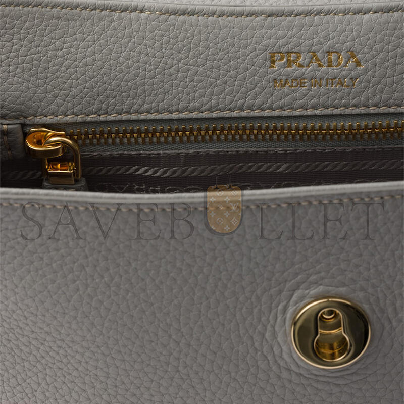 PRADA SMALL LEATHER SHOULDER BAG 1BN022 (26*14*9.5cm)